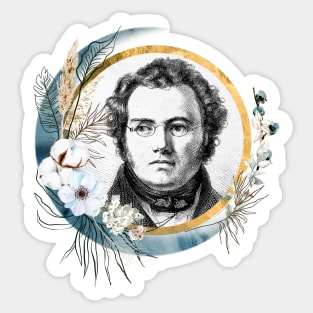 Franz Schubert Sticker